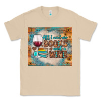 Mushroom all i need are books and wine Classic Tee - JahusDesignShop