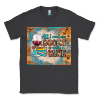 Smoke all i need are books and wine Classic Tee - JahusDesignShop