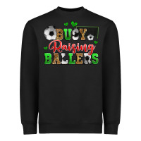 Black busy raising ballers soccer Heavyweight Sweatshirt - Zillion Design Studio
