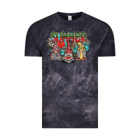 Cloud Black hello summer Vintage Tee - SublimationCraftShop