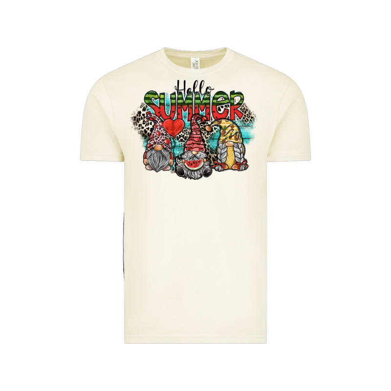 Hello Summer Vintage Tee by SublimationCraftShop | Teevron