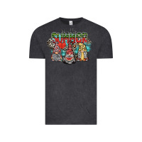 Vintage Black hello summer Vintage Tee - SublimationCraftShop