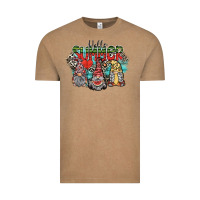 Vintage Coffee hello summer Vintage Tee - SublimationCraftShop