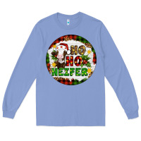 Colony Blue Christmas ho ho heifer Long Sleeve Tee - Artiststas