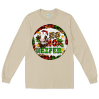 Mushroom Christmas ho ho heifer Long Sleeve Tee - Artiststas