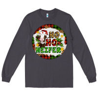 Smoke Christmas ho ho heifer Long Sleeve Tee - Artiststas