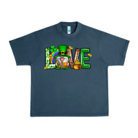 Midnight Navy Love st. patricks day Urban Heavy Tee - Neo Western