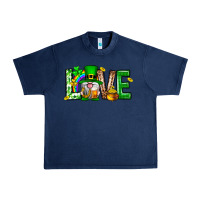 Navy Love st. patricks day Urban Heavy Tee - Neo Western