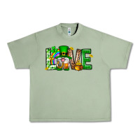 Oil Green Love st. patricks day Urban Heavy Tee - Neo Western