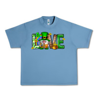 Pebble Blue Love st. patricks day Urban Heavy Tee - Neo Western