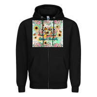 Black god is my refugee and strength Zipper Hoodie - NancyCooperArtShop