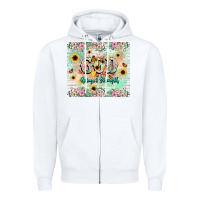 White god is my refugee and strength Zipper Hoodie - NancyCooperArtShop