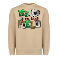 Mushroom my heart is on that field soccer Heavyweight Sweatshirt - Zillion Design Studio