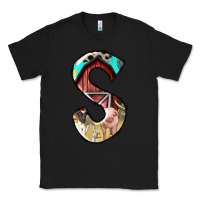 Black farm life alphabet lowercase letters s Classic Tee - BundleAndBundleShop