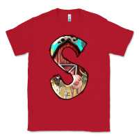 Red farm life alphabet lowercase letters s Classic Tee - BundleAndBundleShop