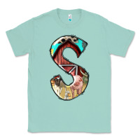Seafoam farm life alphabet lowercase letters s Classic Tee - BundleAndBundleShop
