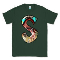 Sports Green farm life alphabet lowercase letters s Classic Tee - BundleAndBundleShop