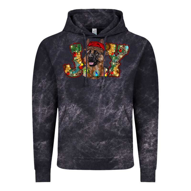 German Shepherd Christmas Joy Vintage Hoodie by RanaPortraitStore | Teevron