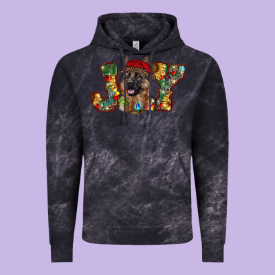 German Shepherd Christmas Joy Vintage Hoodie Designed By Ranaportraitstore