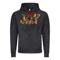 Vintage Black german shepherd christmas joy Vintage Hoodie - RanaPortraitStore