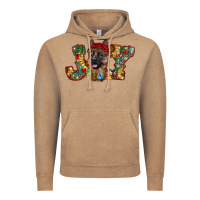 Vintage Coffee german shepherd christmas joy Vintage Hoodie - RanaPortraitStore