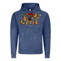 Vintage Denim german shepherd christmas joy Vintage Hoodie - RanaPortraitStore