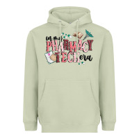 Matcha in my pharmacy tech era Heavyweight Hoodie - MaliasSmallBusiness