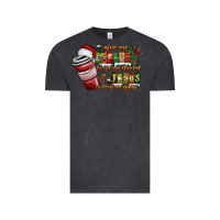 Vintage Black Coffee  Jesus Vintage Tee - CowhideDigitalArt
