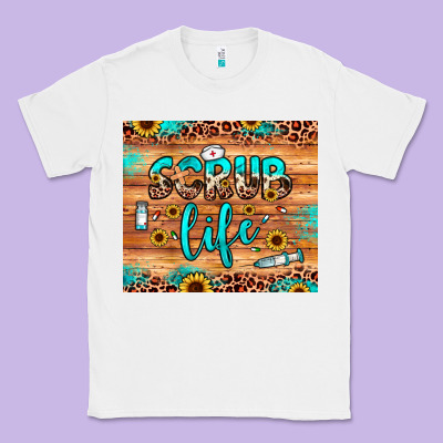 Scrub Life Classic Tee Designed By Jahusdesignshop