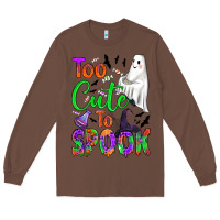 Chestnut too cute to spook Long Sleeve Tee - BundleAndBundleShop