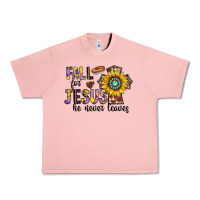 Salmon fall for jesus he never leaves Urban Heavy Tee - CowhideDigitalArt