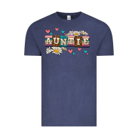 Vintage Denim daisy auntie Vintage Tee - AdoDesignShop