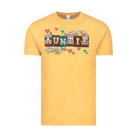 Vintage Mustard daisy auntie Vintage Tee - AdoDesignShop