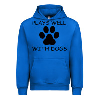 Cobalt Plays Well With Dogs Urban Hoodie - Bettercallsaul