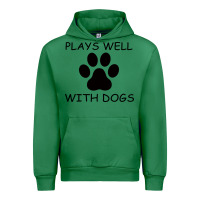 Emerald Plays Well With Dogs Urban Hoodie - Bettercallsaul