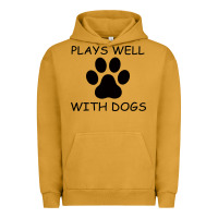 Pigment Peanut Butter Plays Well With Dogs Urban Hoodie - Bettercallsaul