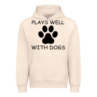 Sandshell Plays Well With Dogs Urban Hoodie - Bettercallsaul