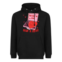 Black heart record player Heavyweight Hoodie - MaliasSmallBusiness