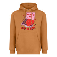 Meerkat heart record player Heavyweight Hoodie - MaliasSmallBusiness