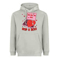 Moon Dust heart record player Heavyweight Hoodie - MaliasSmallBusiness