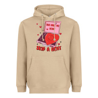 Mushroom heart record player Heavyweight Hoodie - MaliasSmallBusiness