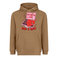 Toasted Coconut heart record player Heavyweight Hoodie - MaliasSmallBusiness