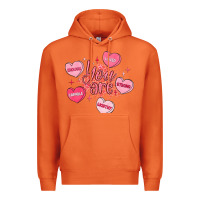 Carrot you are enough valentines day Premium Hoodie - LillyAllenDesigns