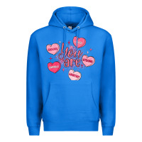 True Royal you are enough valentines day Premium Hoodie - LillyAllenDesigns