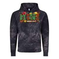 Cloud Black mini softball Vintage Hoodie - Zillion Design Studio