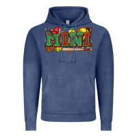 Vintage Denim mini softball Vintage Hoodie - Zillion Design Studio