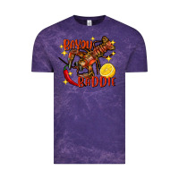 Cloud Purple crawfish bayou baddie Vintage Tee - FaDigitalArtStudio