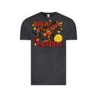 Vintage Black crawfish bayou baddie Vintage Tee - FaDigitalArtStudio
