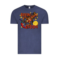 Vintage Denim crawfish bayou baddie Vintage Tee - FaDigitalArtStudio