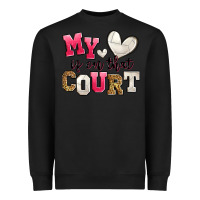 Black my heart is on that court volleyball Heavyweight Sweatshirt - Zillion Design Studio